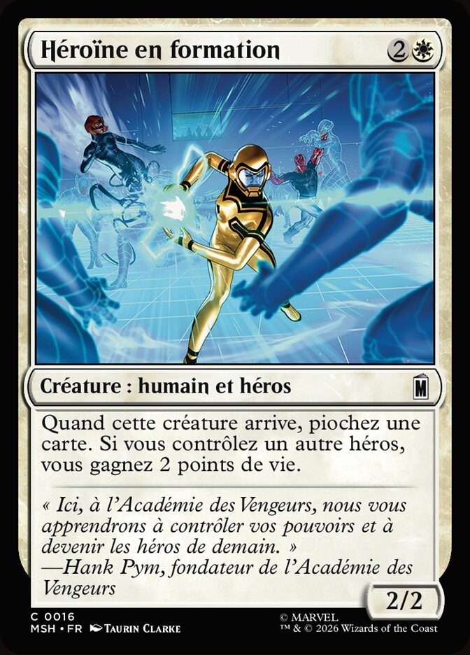 Héroïne en formation