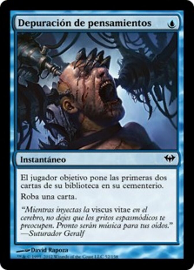 Depuración de pensamientos
