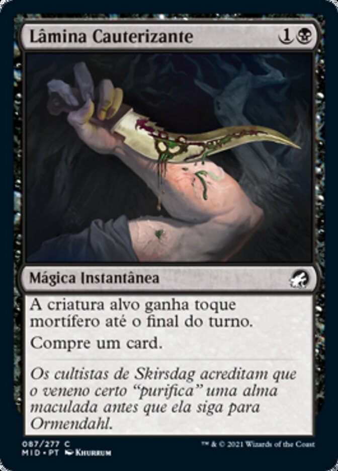 Lâmina Cauterizante