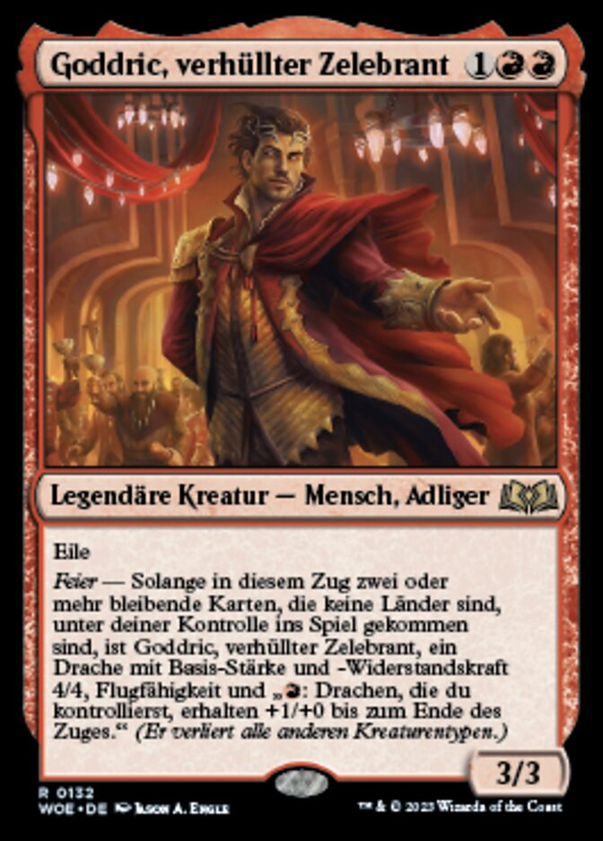 Goddric, verhüllter Zelebrant