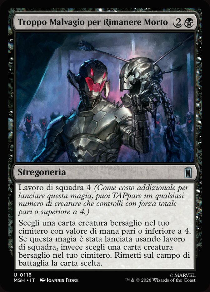 Troppo Malvagio per Rimanere Morto