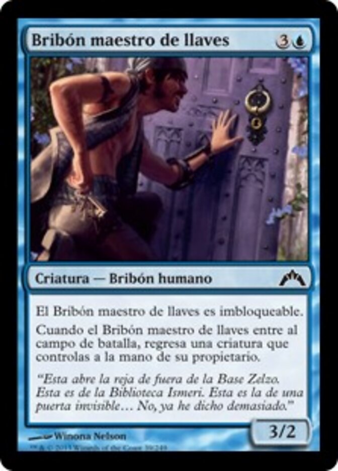 Bribón maestro de llaves