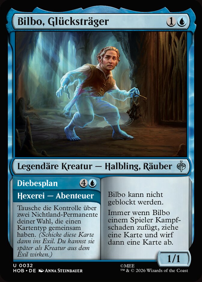 Bilbo, Luckwearer // Burglar's Plot