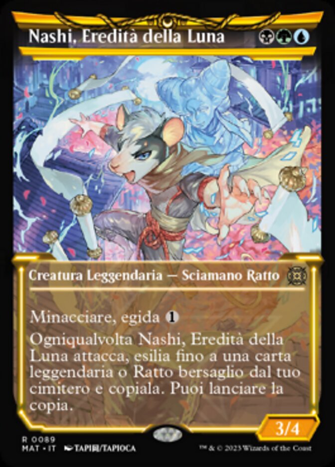 Nashi, Eredità della Luna
