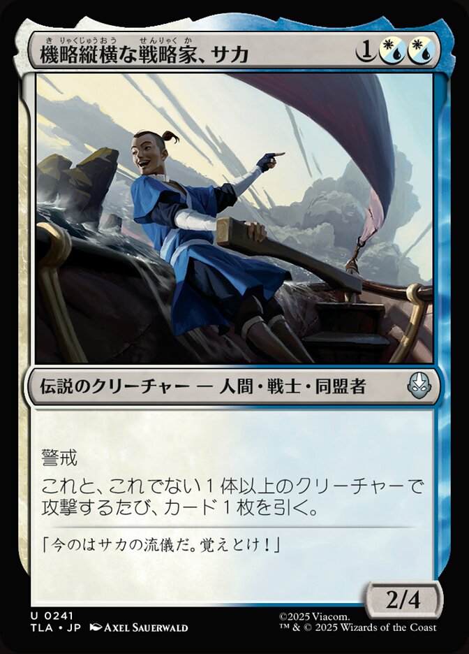 機略縦横な戦略家、サカ