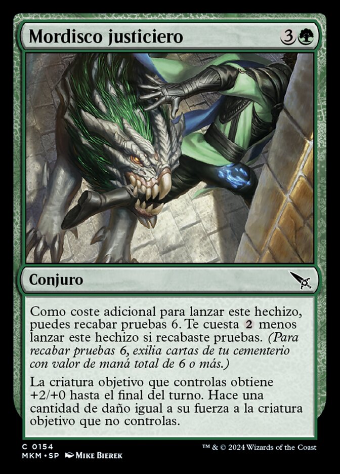 Mordisco justiciero