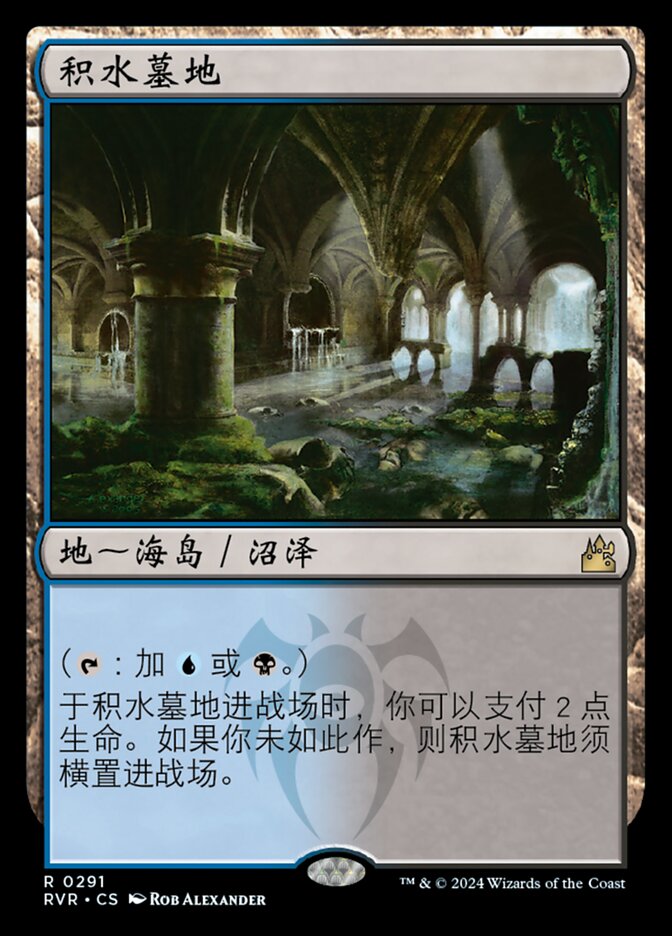 积水墓地