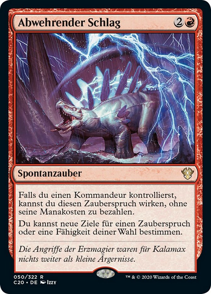 Abwehrender Schlag