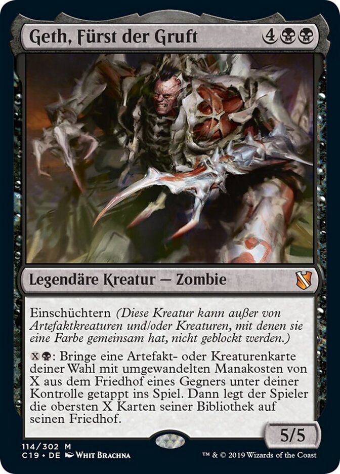 Geth, Fürst der Gruft