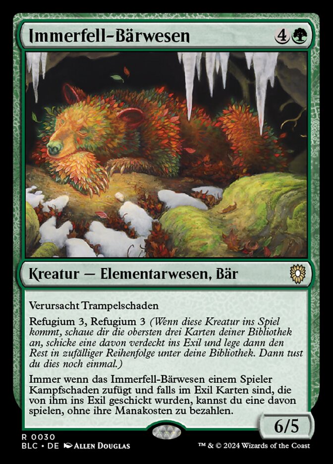 Immerfell-Bärwesen