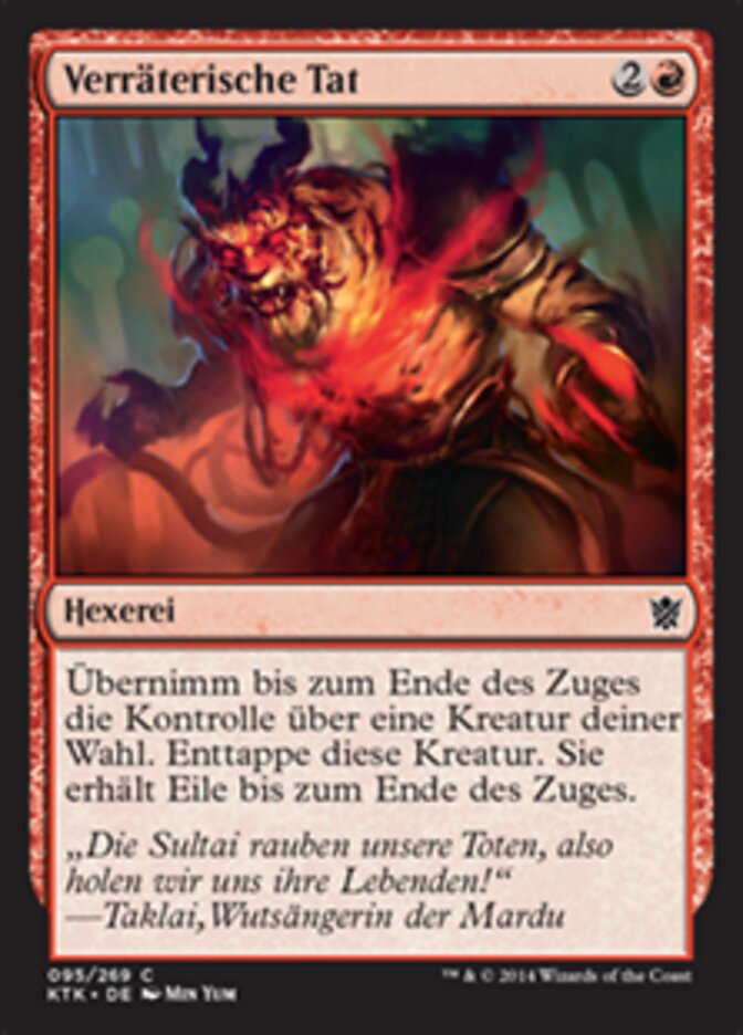 Verräterische Tat