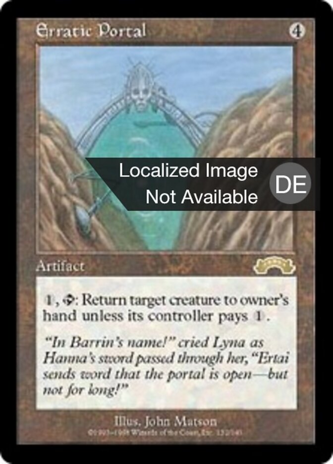 Flackerndes Portal