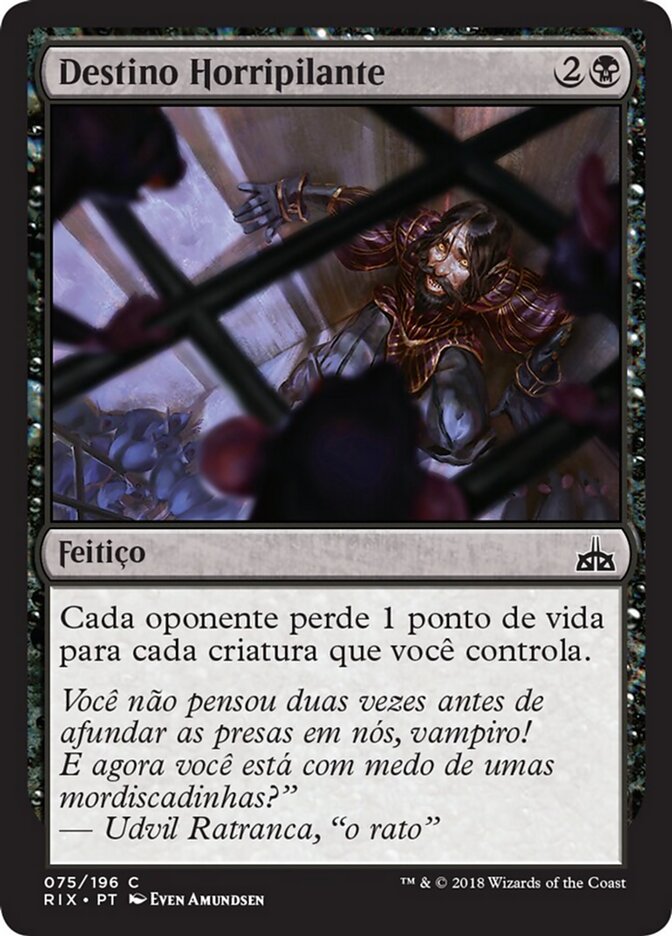 Destino Horripilante