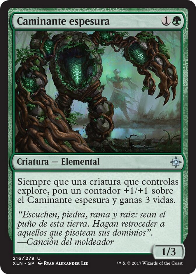 Caminante espesura
