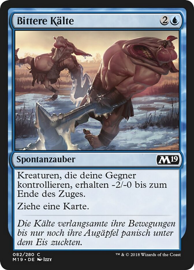 Bittere Kälte