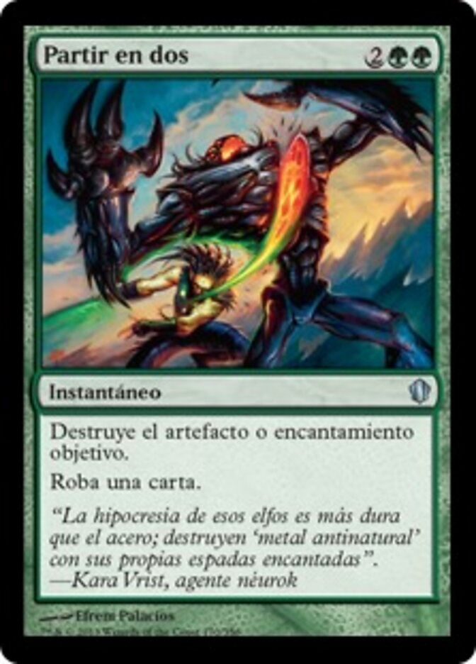 Partir en dos