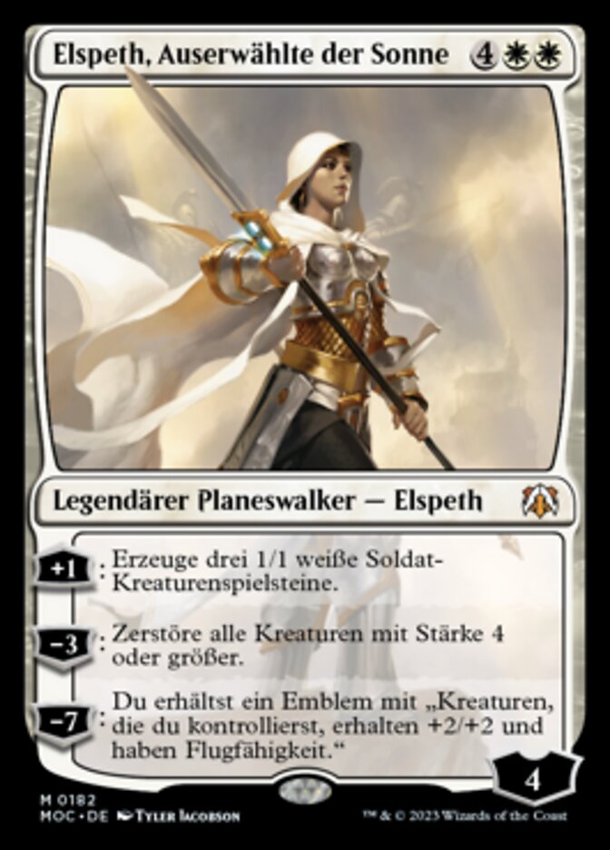 Elspeth, Auserwählte der Sonne