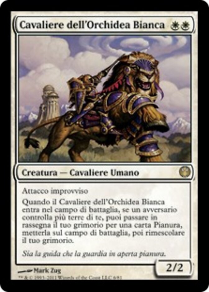 Cavaliere dell'Orchidea Bianca