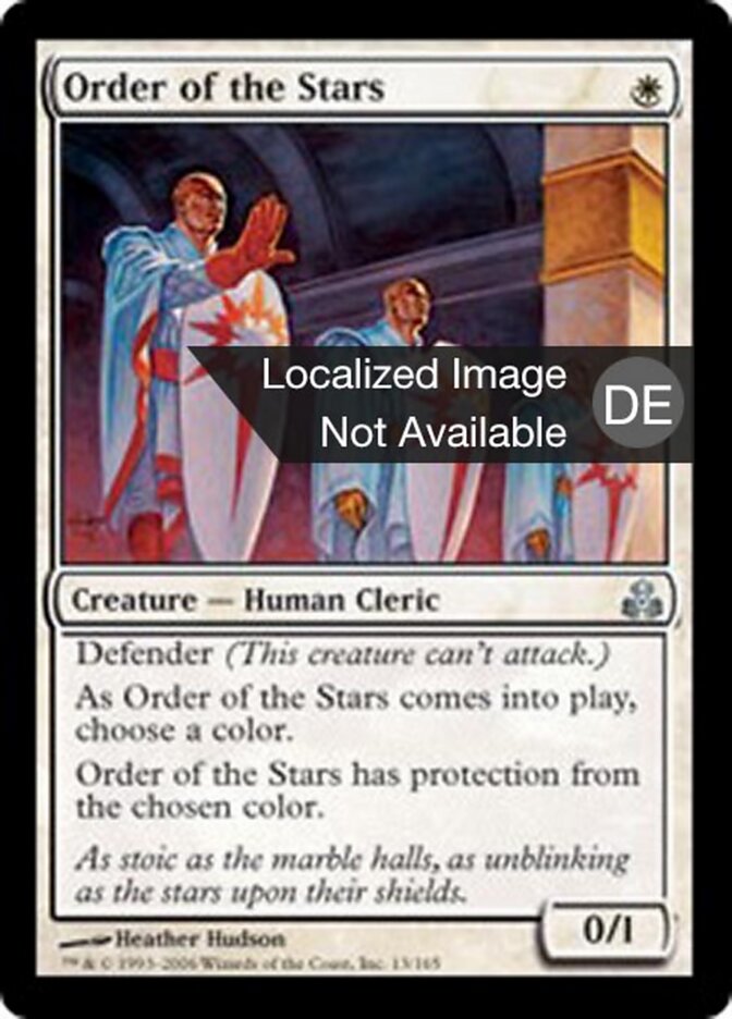 Orden der Sterne