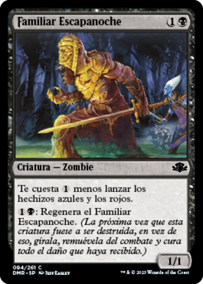 Familiar Escapanoche