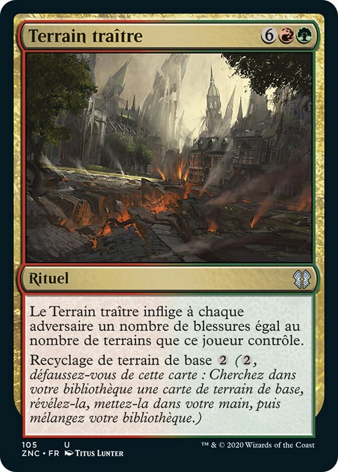 Terrain traître