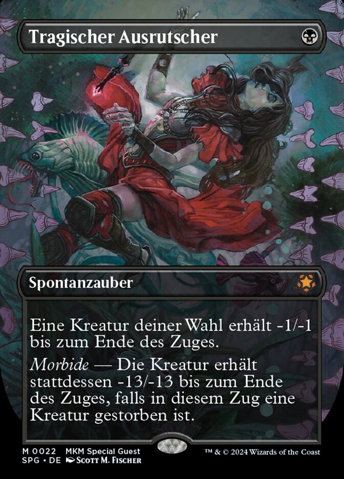 Tragischer Ausrutscher