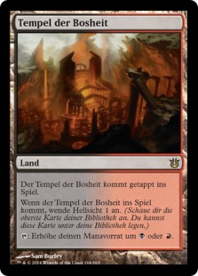 Tempel der Bosheit