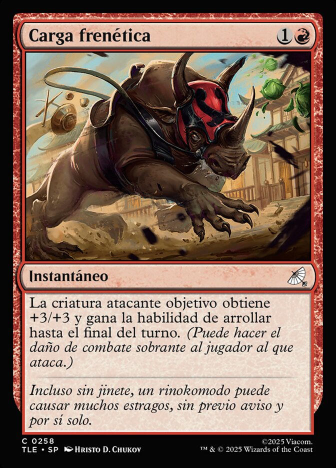 Carga frenética