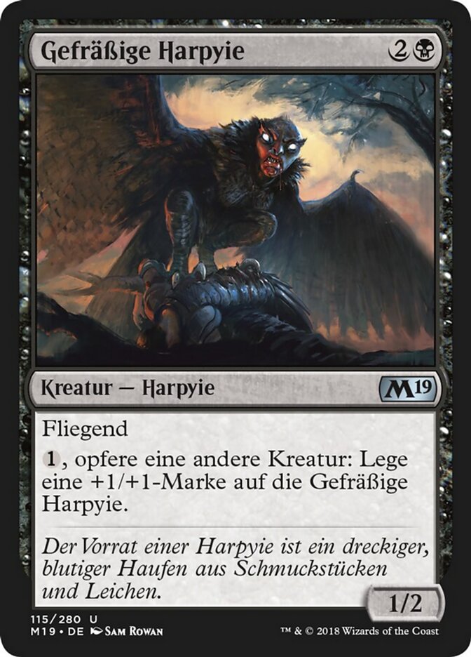 Gefräßige Harpyie