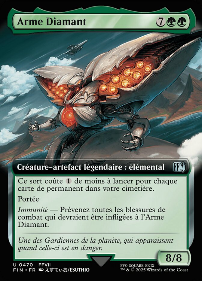 Arme Diamant