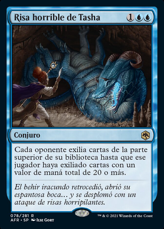 Risa horrible de Tasha