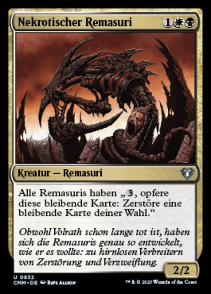 Nekrotischer Remasuri