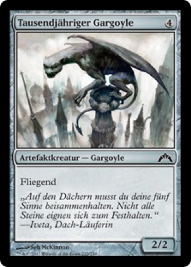 Tausendjähriger Gargoyle
