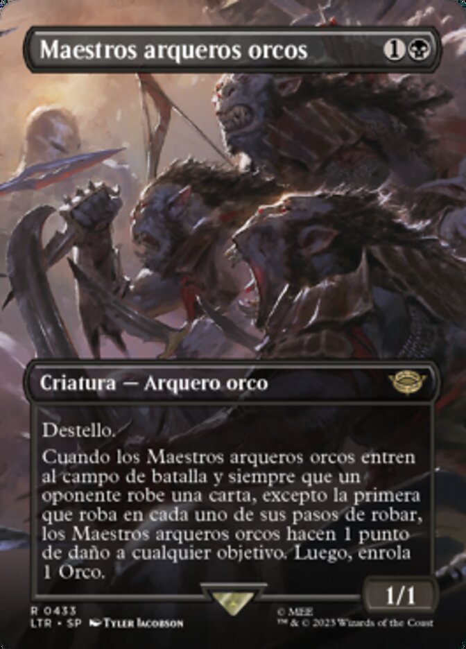 Maestros arqueros orcos
