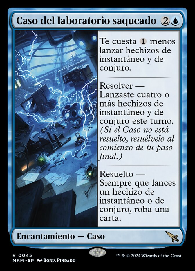 Caso del laboratorio saqueado