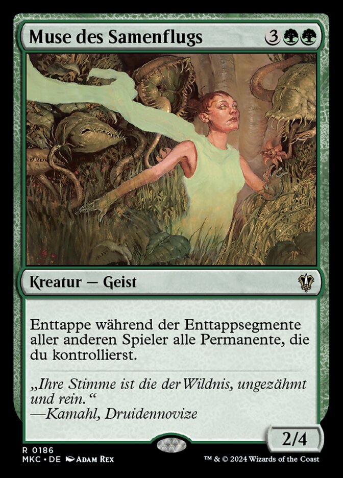 Muse des Samenflugs