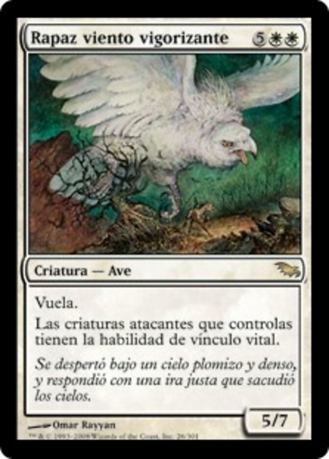 Rapaz viento vigorizante
