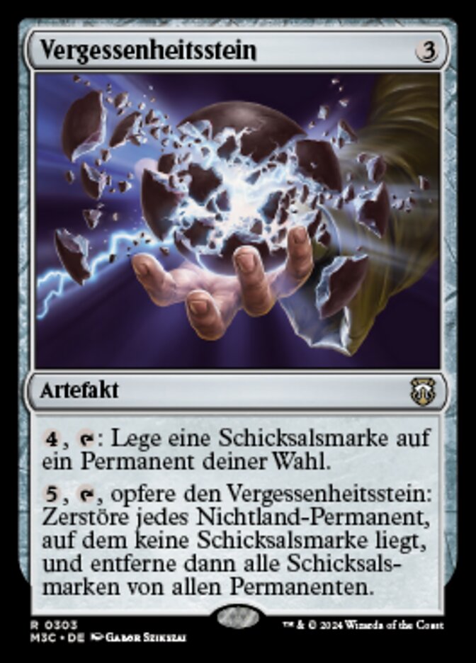 Vergessenheitsstein