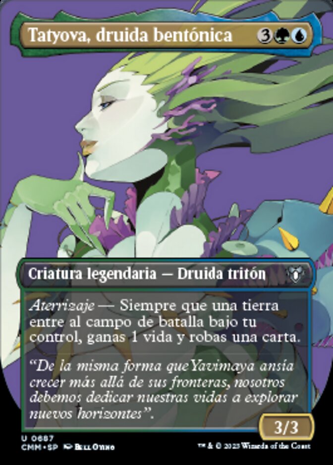 Tatyova, druida bentónica