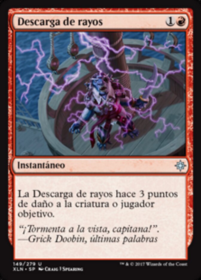 Descarga de rayos