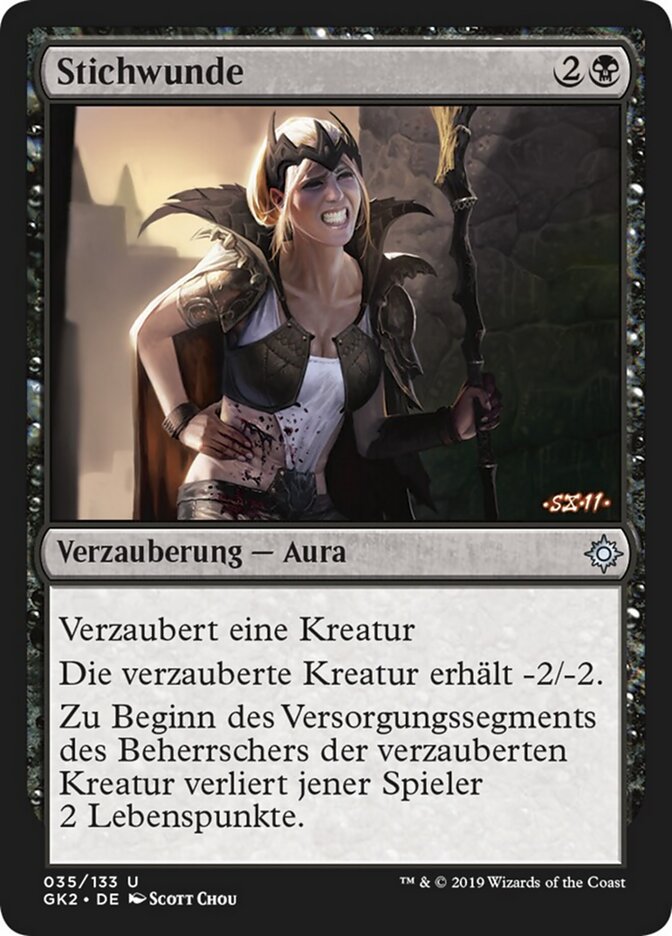Stichwunde