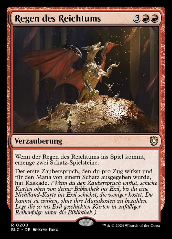 Regen des Reichtums