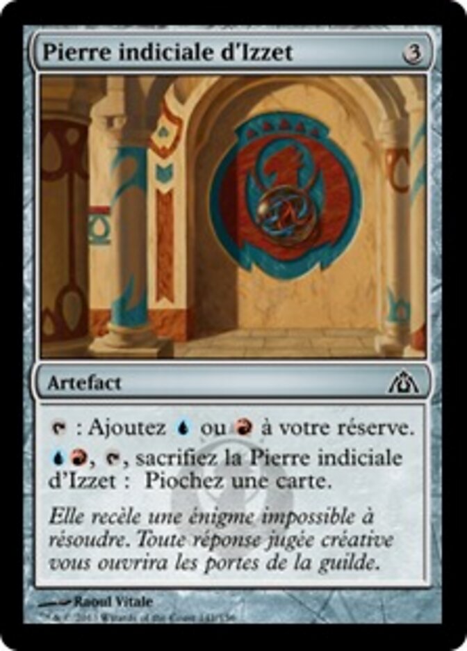 Pierre indiciale d'Izzet