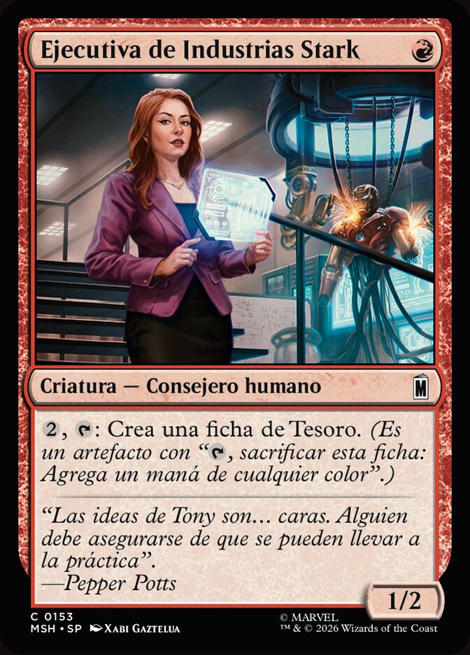 Ejecutiva de Industrias Stark