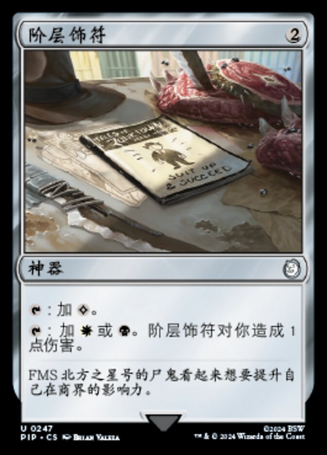 阶层饰符