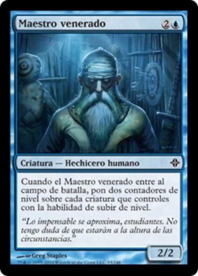 Maestro venerado