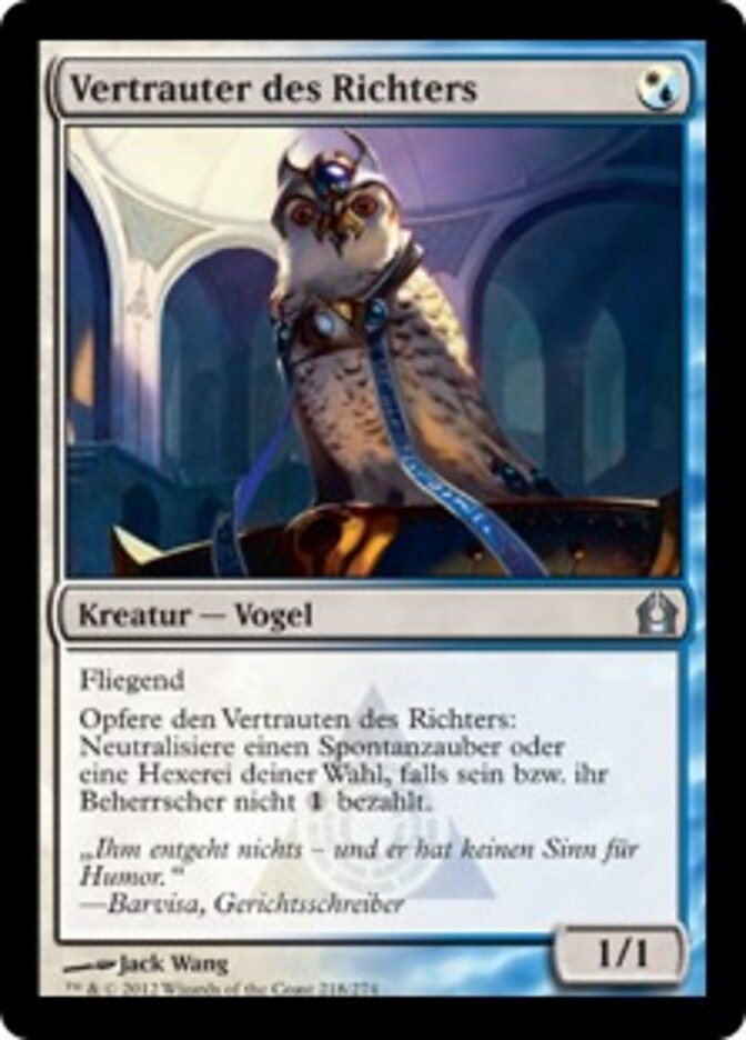Vertrauter des Richters