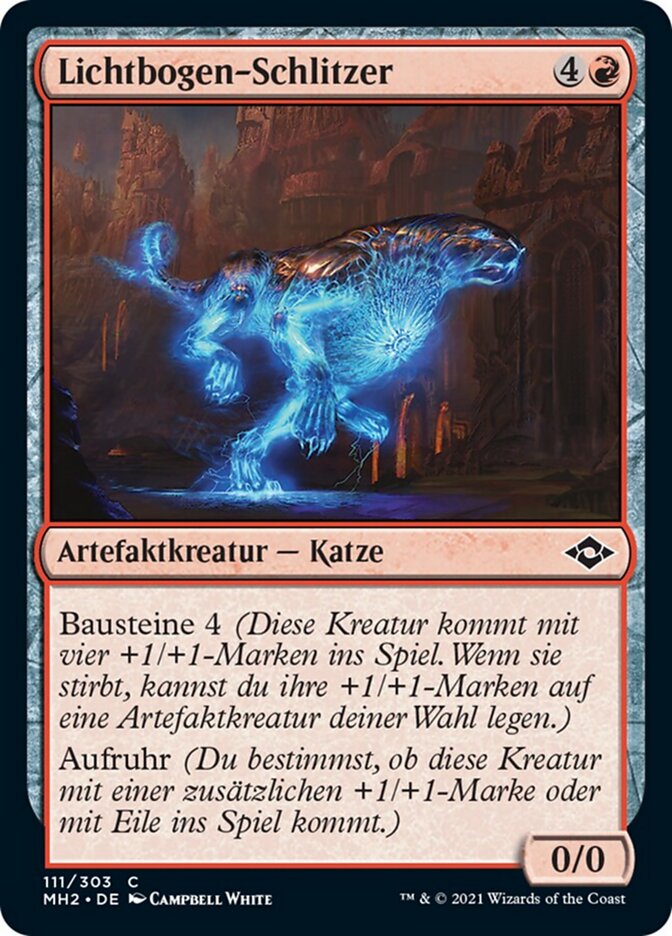 Lichtbogen-Schlitzer