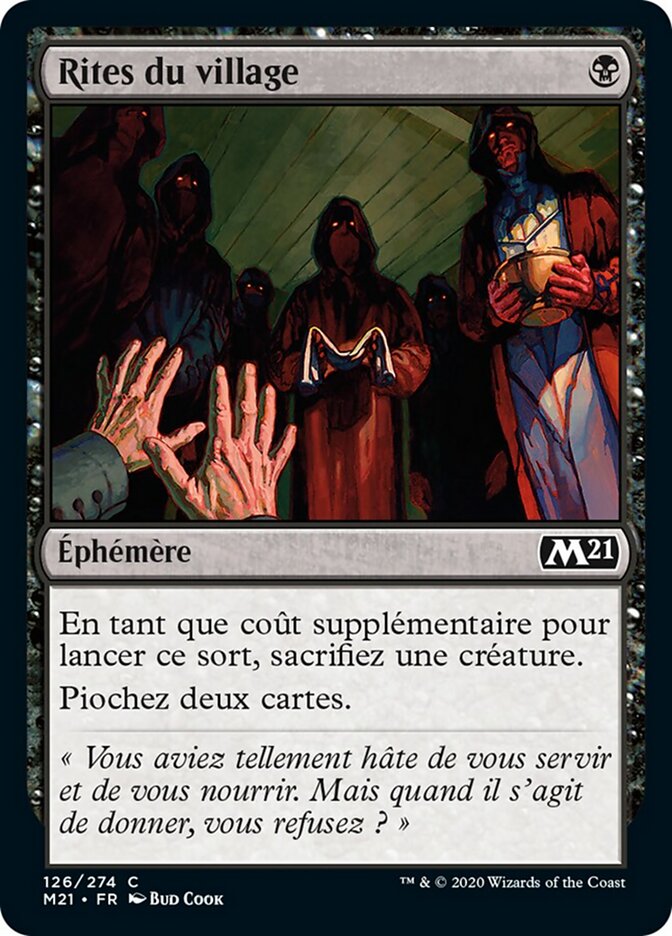 Rites du village