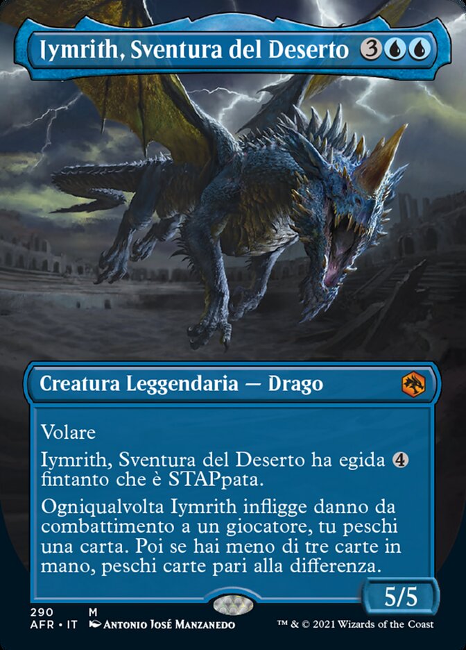Iymrith, Sventura del Deserto